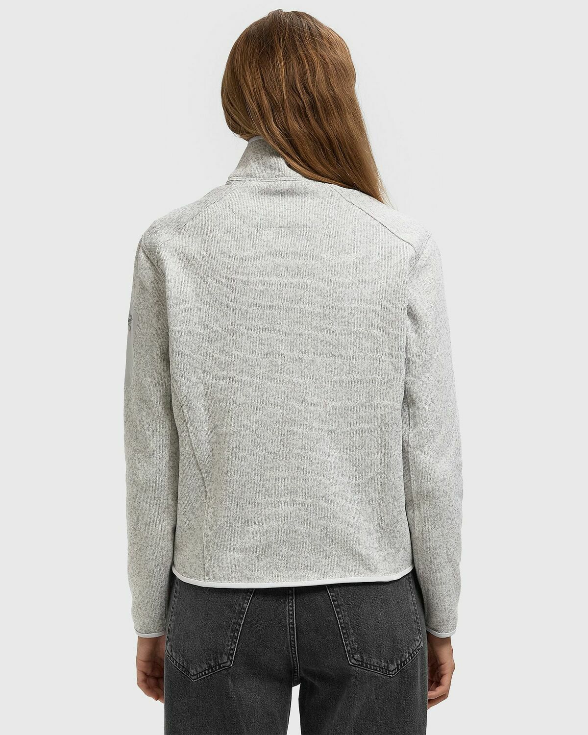 Arc´teryx COVERT ZIP NECK Grey Womens Half-Zip