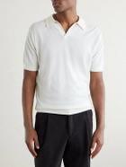 John Smedley - Noah Sea Island Cotton Polo Shirt - Neutrals
