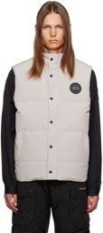 Canada Goose Gray Garson Down Vest