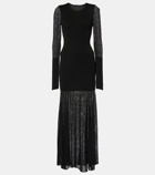 Proenza Schouler Anita knitted maxi dress