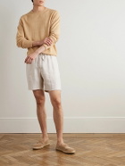Kingsman - Linen-Twill Drawstring Shorts - Neutrals