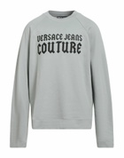 Versace Jeans Couture Mens Sweatshirt in Light grey