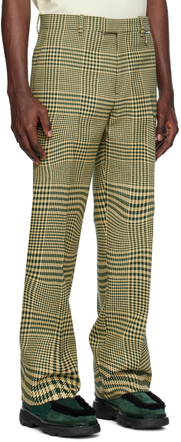 【送料&関税込】Burberry Houndstooth Trousers 303969-36292-BURBERRY-