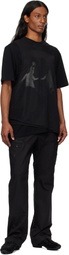 HYEIN SEO Black Double Layer T-shirt