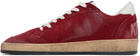 Golden Goose Red Ball Star Low-Top Sneakers