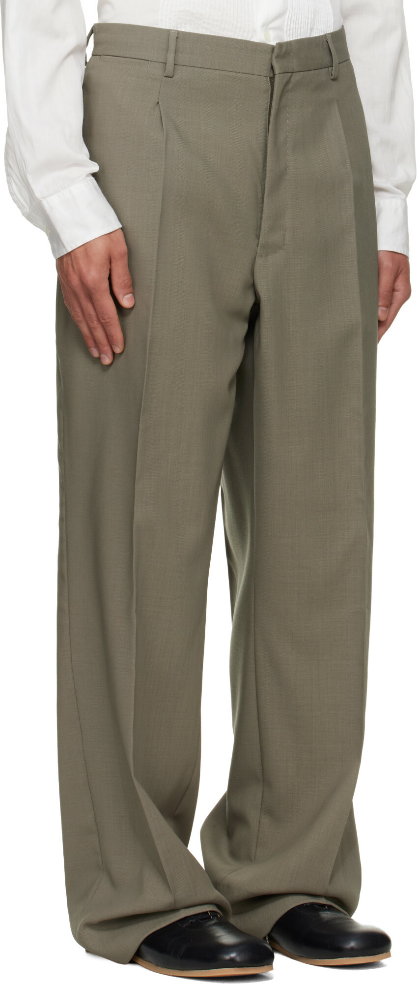 Second/Layer Gray Tio Trousers