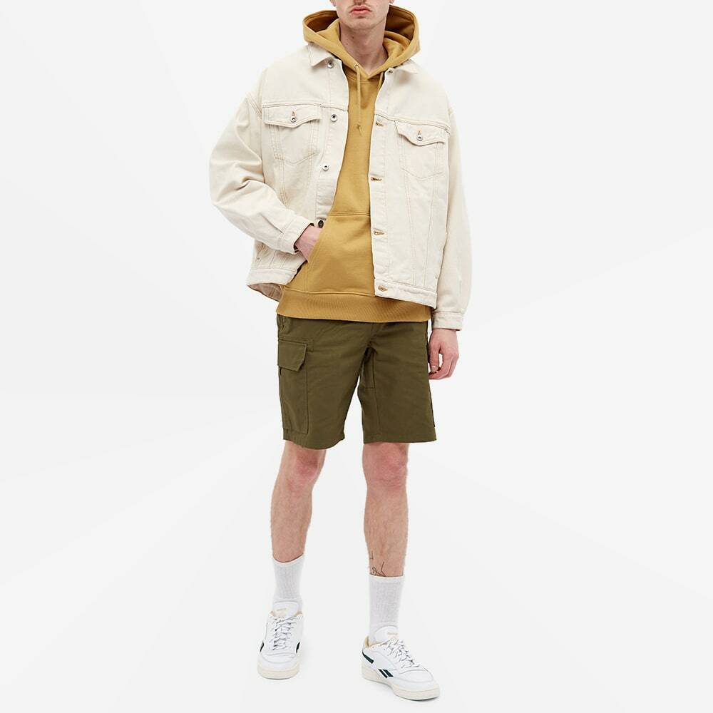 Dickies Shorts Cargo Donna In Tessuto Ripstop - Military Green, Taglia 10 (98% Cotone, 2% Elastan)