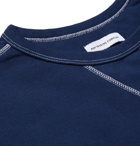 Pop Trading Company - Logo-Print Fleece-Back Cotton-Jersey Sweatshirt - Men - Navy