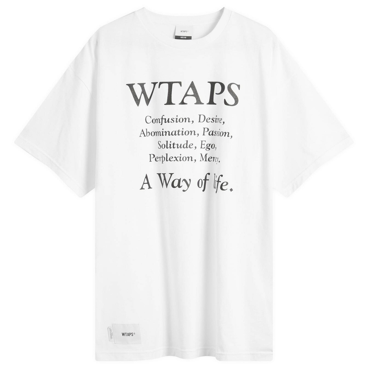 WTAPS - Scout Logo-Print Broadcloth Shirt - Black WTAPS