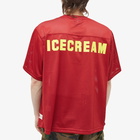 ICECREAM Men's Mesh Football Jersey in Red