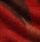 Wacko Maria - Intarsia-Knit Sweater - Orange