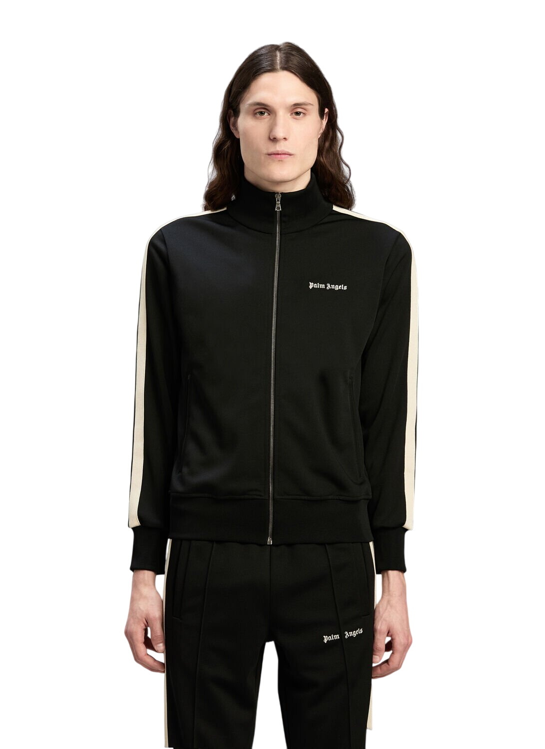 メンズウェア PalmAngels MONOGRAM CLASSIC TRACK JACKET Palm Angels Multicolor Monogram Classic Track Jacket Palm Angels