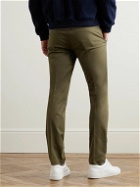 Paul Smith - Tapered Organic-Cotton Twill Trousers - Green