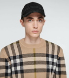 Burberry - Checked wool and cashmere baseball cap