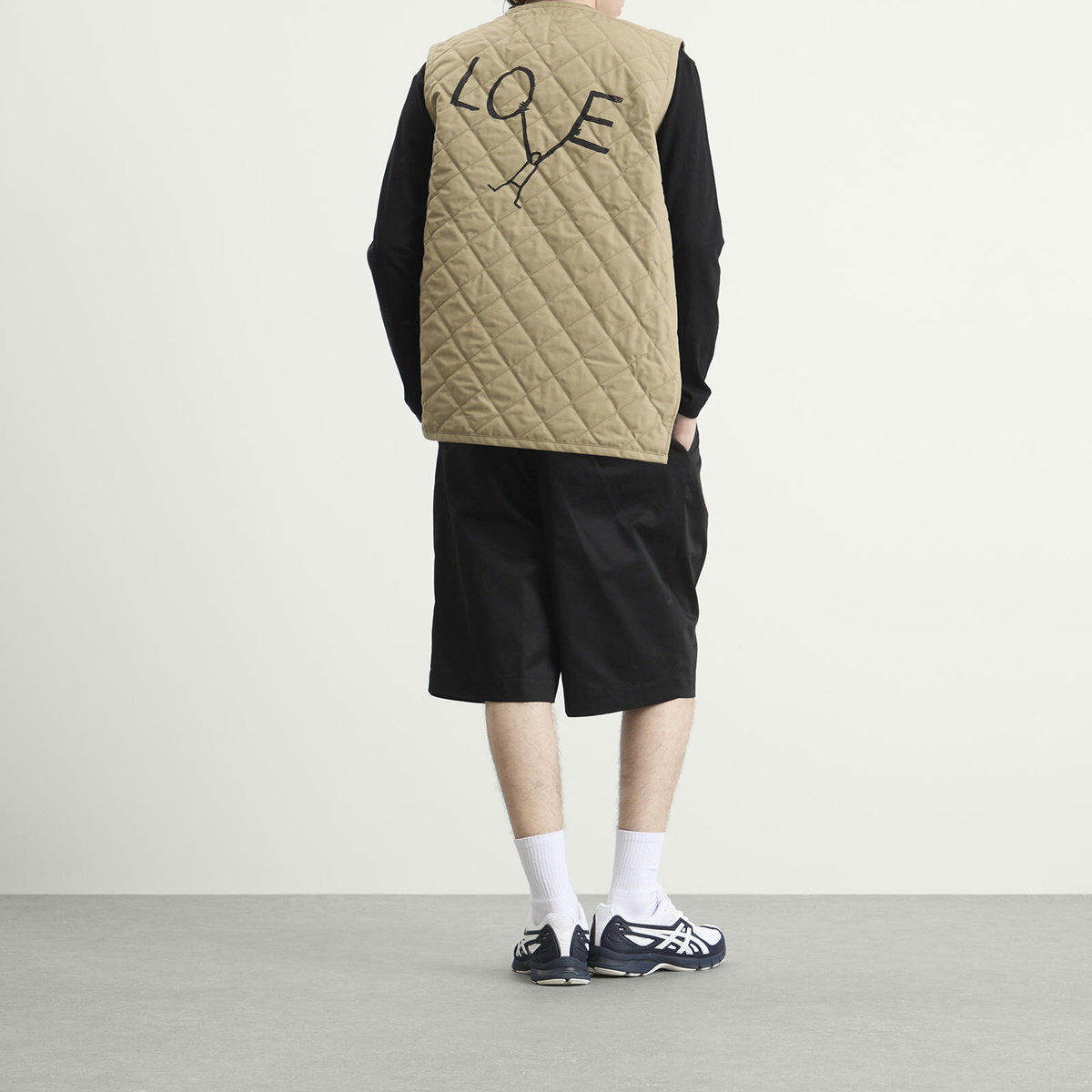 Comme des Garçons SHIRT Men's Lavenham Gilet in Beige