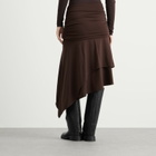 Feners Women's Gresca Skirt in Chocolat