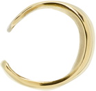 FARIS Gold Small Bubble Ear Cuff