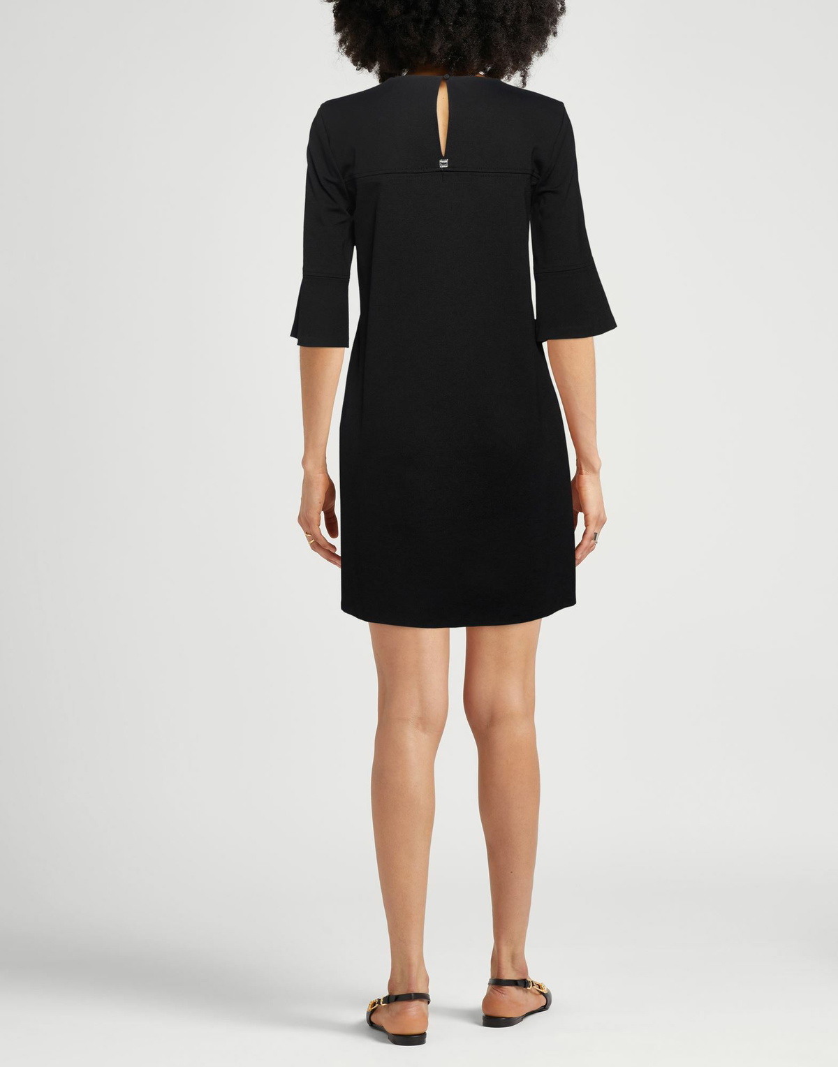 Manila Grace Womens Mini dress in Black