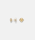 David Yurman Pavé 18kt gold earrings with diamonds