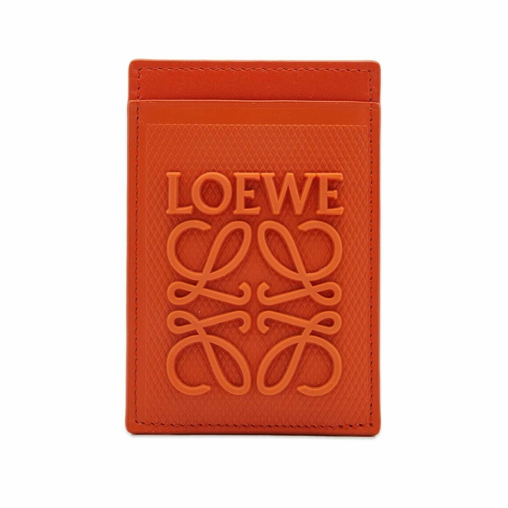 Photo: Loewe Men's Slim Card Holder in Orange