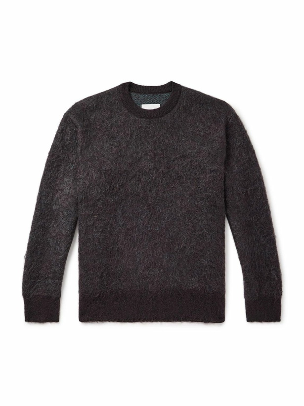Photo: ssstein - Jacquard-Knit Sweater - Brown
