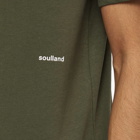 Soulland Men's Coffey Logo T-Shirt in Green