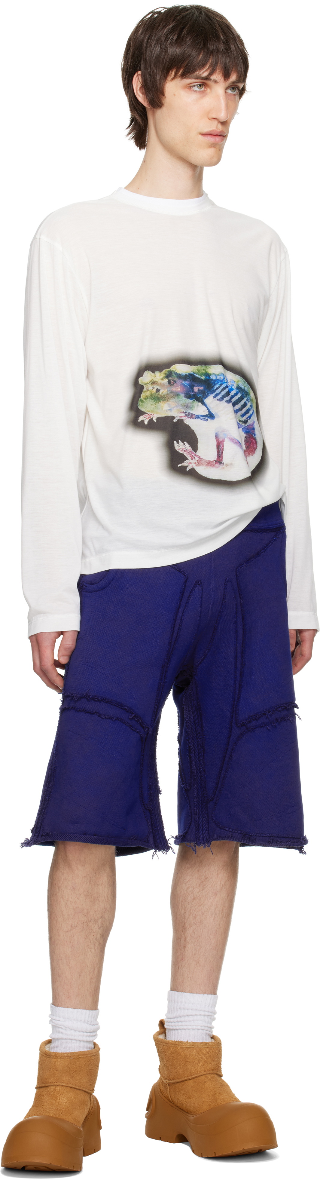 YAKU Blue Raaalien Shorts