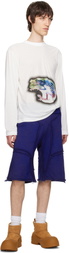 YAKU Blue Raaalien Shorts