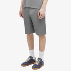 Homme Plissé Issey Miyake Men's Pleated Shorts in Warm Grey