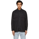 Levis Black Oversized Work Shirt