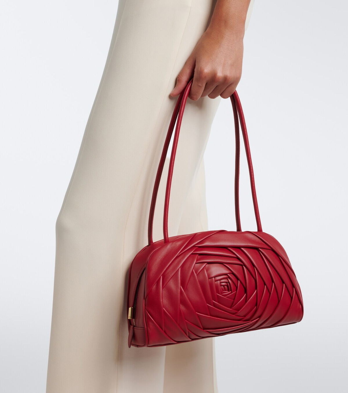 Roger Vivier Roseline leather shoulder bag