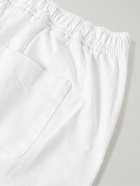 Frescobol Carioca - Mendes Slim-Fit Straight-Leg Stretch-Cotton Twill Drawstring Trousers - White