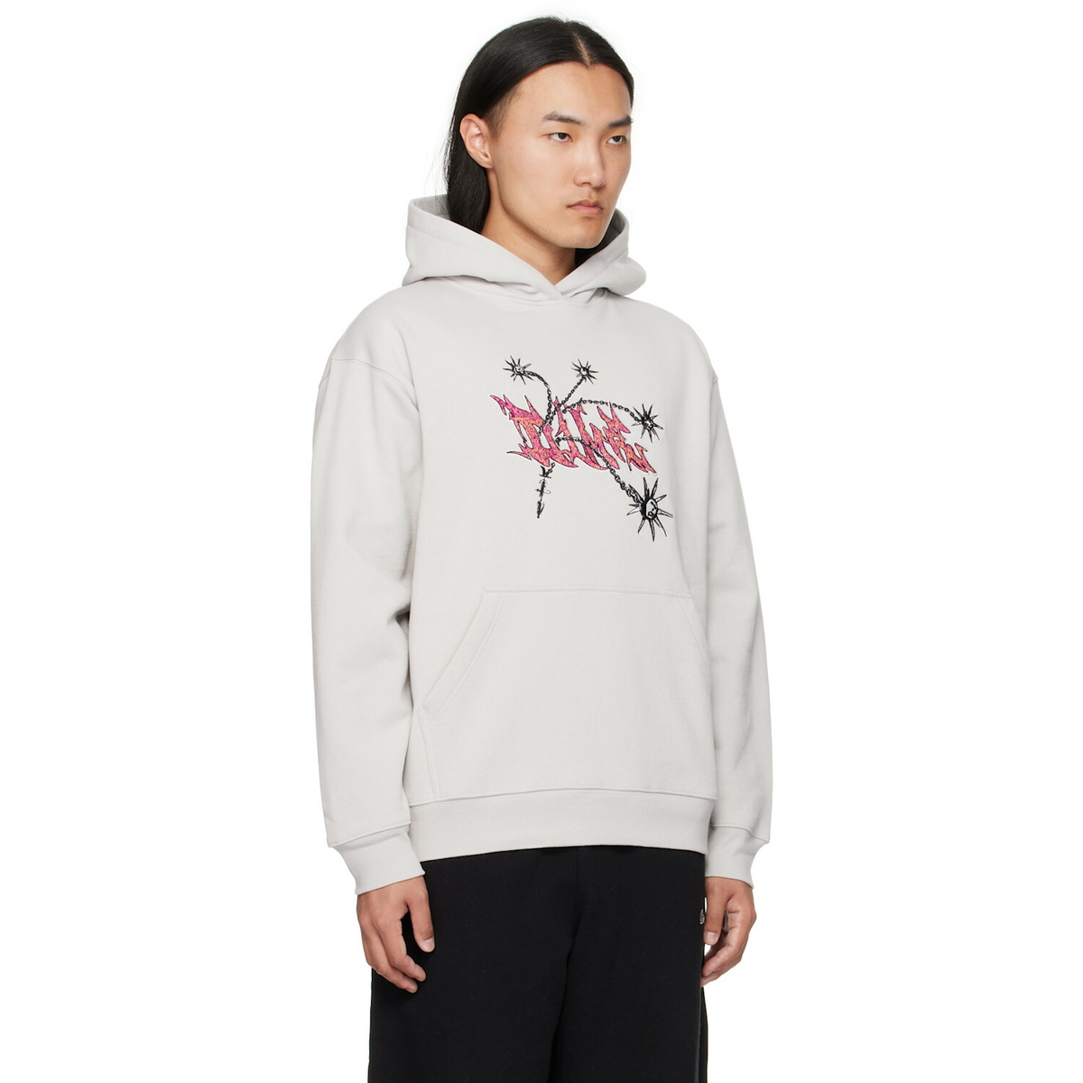 Dime Gray Frail Hoodie