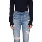 Moussy Vintage Blue Powell Boy Skinny Jeans