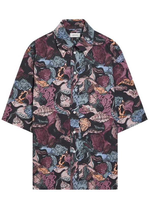 Photo: Lemaire Cotton Shirt Black