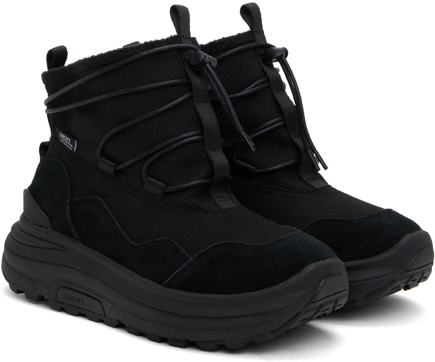 SUICOKE Black ROBBS-2 Boots