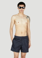 Moncler Striped Swim Shorts