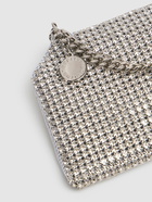 STELLA MCCARTNEY Soft Crystal Embellished Mesh Clutch