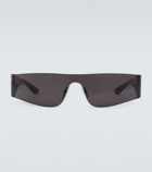 Balenciaga - Rectangular shield sunglasses