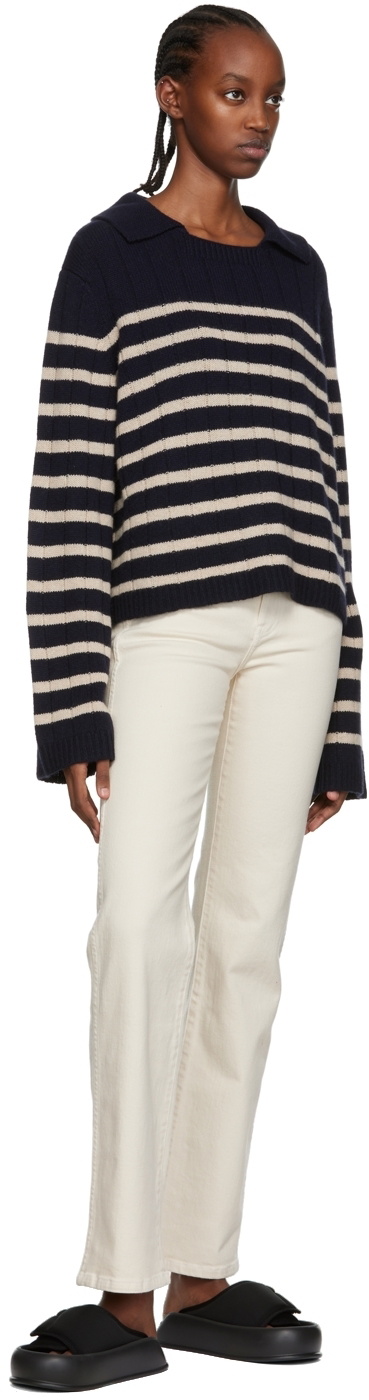 KHAITE Off-White 'The Danielle' Jeans