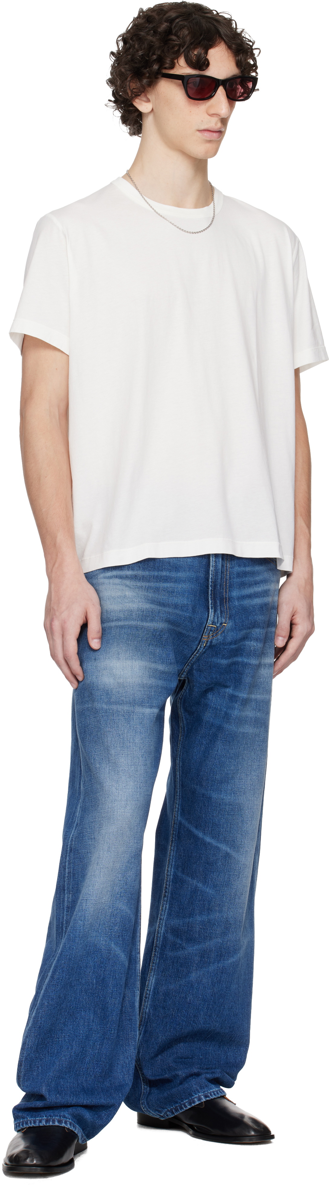 OUR LEGACY WORK SHOP Emporio Armani White Primo T-shirt Our