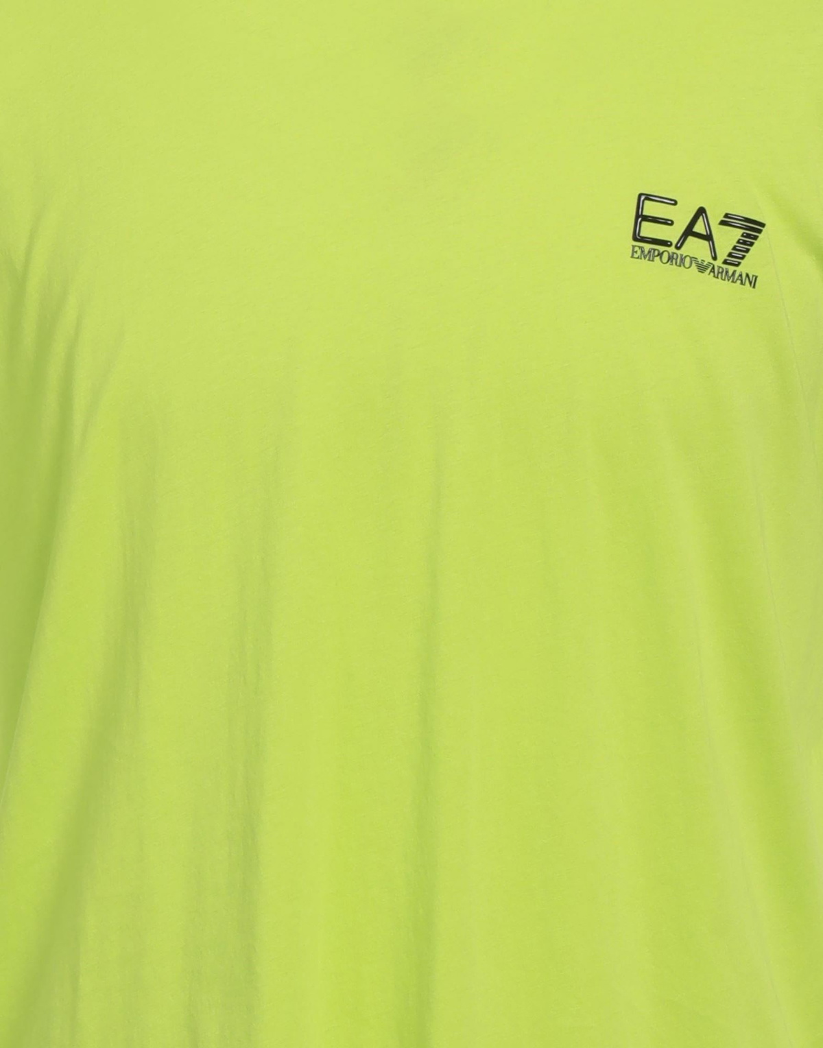 Ea7 Mens T-shirt Lime in Green
