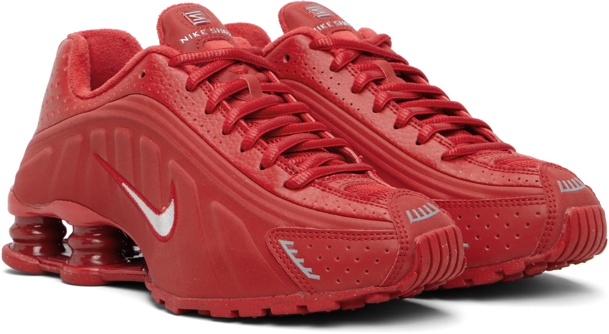 Nike Red Shox R4 Sneakers