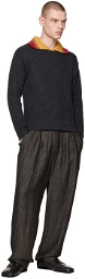 Sasquatchfabrix. Gray Wool Trousers
