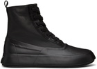 AMBUSH Black Leather Sneakers