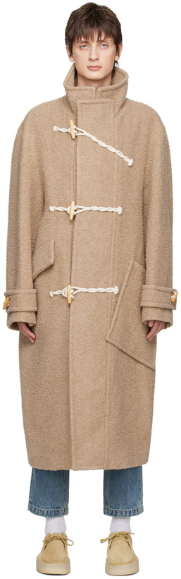 Photo: Solid Homme Beige Duffle Coat