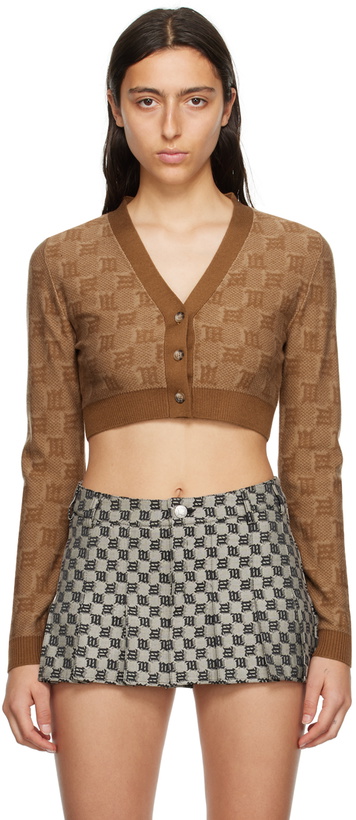 Photo: MISBHV Beige Monogram Cardigan