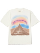 POLITE WORLDWIDE® - Utopia Printed Cotton-Jersey T-Shirt - White