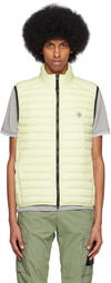 Stone Island Green Realdown Down Vest