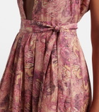 Isabel Marant Melissa printed silk voile maxi dress